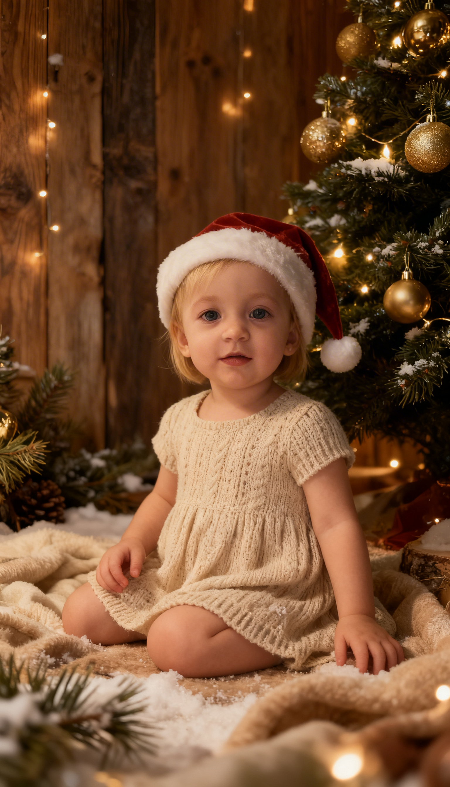 Ensaio natalino com IA