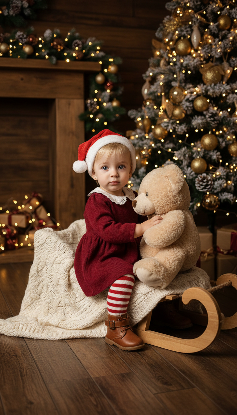 Ensaio natalino com IA